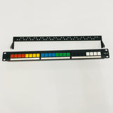 UTP Cat6 24 port modular Patch Panel