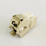 FTP 180 degree Cat6 Keystone Jack Toolless Type