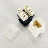 UTP 180 degree Cat6 Keystone Jack