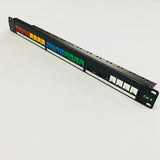 UTP Cat6 24 port modular Patch Panel