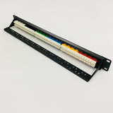 UTP Cat6 24 port modular Patch Panel