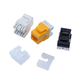 UTP 180 degree Cat6 Keystone Jack