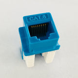 UTP 90 degree Cat6 Keystone Jack