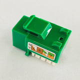 UTP 90 degree Cat6 Keystone Jack